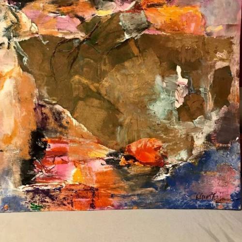 SEA COTTAGE, on paper